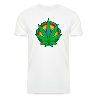 Load image into Gallery viewer, Homegrown Pride: Local Ganja Growers #420 Tee by iZoot.com - white
