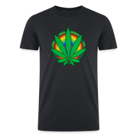 Load image into Gallery viewer, Homegrown Pride: Local Ganja Growers #420 Tee by iZoot.com - heather black
