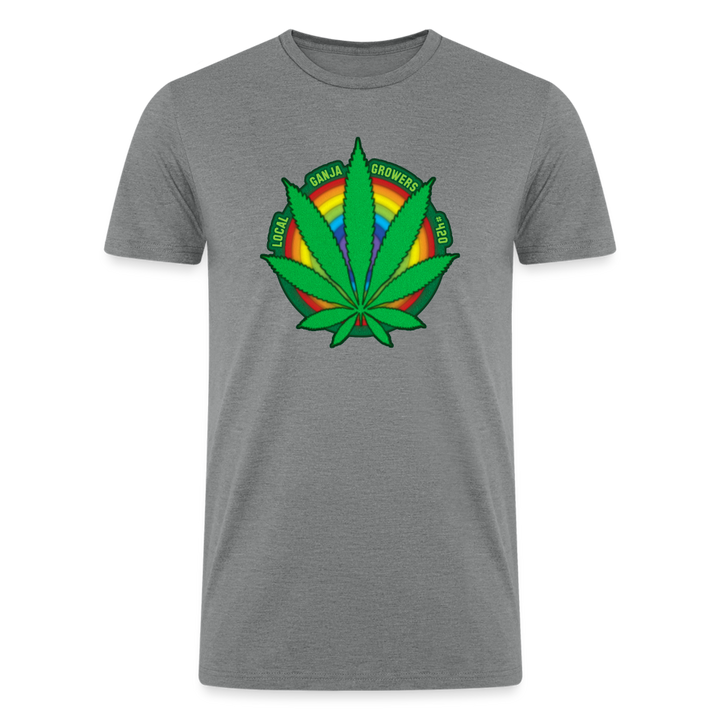 Homegrown Pride: Local Ganja Growers #420 Tee by iZoot.com - heather gray