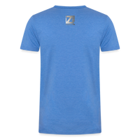 Load image into Gallery viewer, Pharma Shrinker: Legalize Cannabis Tee by iZoot.com -  heather blue
