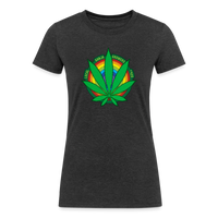 Load image into Gallery viewer, Homegrown Pride: Local Ganja Growers #420 Tee by iZoot.com (Women&#39;s Fit) - heather black
