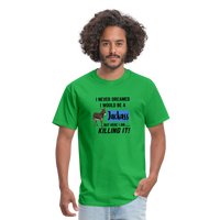 Load image into Gallery viewer, &quot;Jackass Prodigy: Mastering the Unexpected&quot; Unisex T-Shirt - bright green
