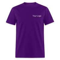 Load image into Gallery viewer, Customizable Volunteer Spirit Tee - Add Your Logo &amp; Showcase Your Dedication - purple
