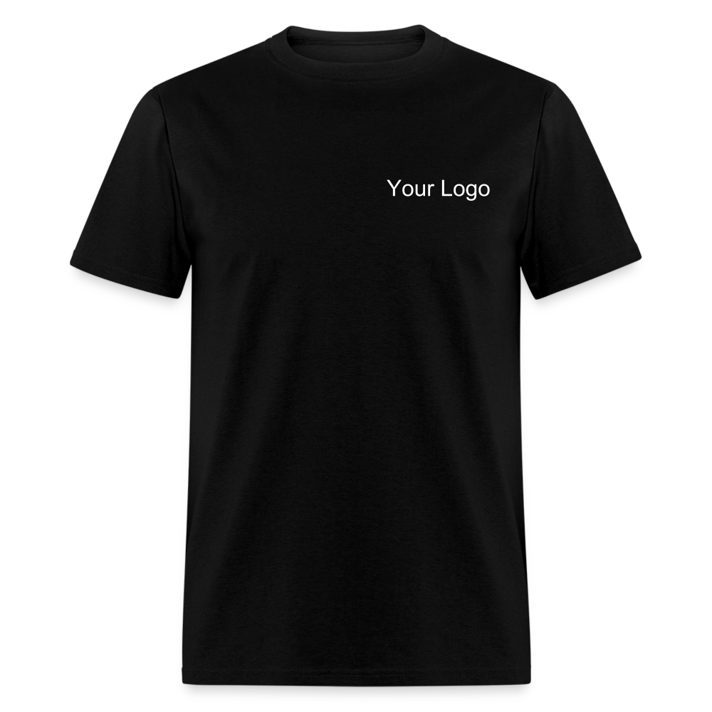 Customizable Volunteer Spirit Tee - Add Your Logo & Showcase Your Dedication - black