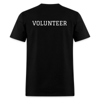 Load image into Gallery viewer, Customizable Volunteer Spirit Tee - Add Your Logo &amp; Showcase Your Dedication - black
