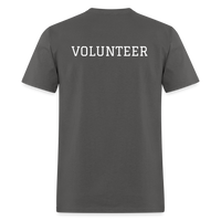 Load image into Gallery viewer, Customizable Volunteer Spirit Tee - Add Your Logo &amp; Showcase Your Dedication - charcoal
