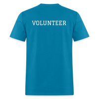 Load image into Gallery viewer, Customizable Volunteer Spirit Tee - Add Your Logo &amp; Showcase Your Dedication - turquoise
