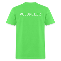 Load image into Gallery viewer, Customizable Volunteer Spirit Tee - Add Your Logo &amp; Showcase Your Dedication - kiwi
