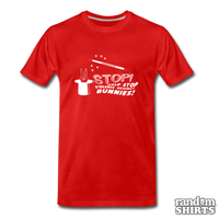 Load image into Gallery viewer, Stop Violence Against Bunnies! - RandomShirts.com
