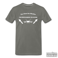 Load image into Gallery viewer, Too Close For Missiles - RandomShirts.com
