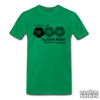 Load image into Gallery viewer, Tsunami Relief - What are you doing? - RandomShirts.com
