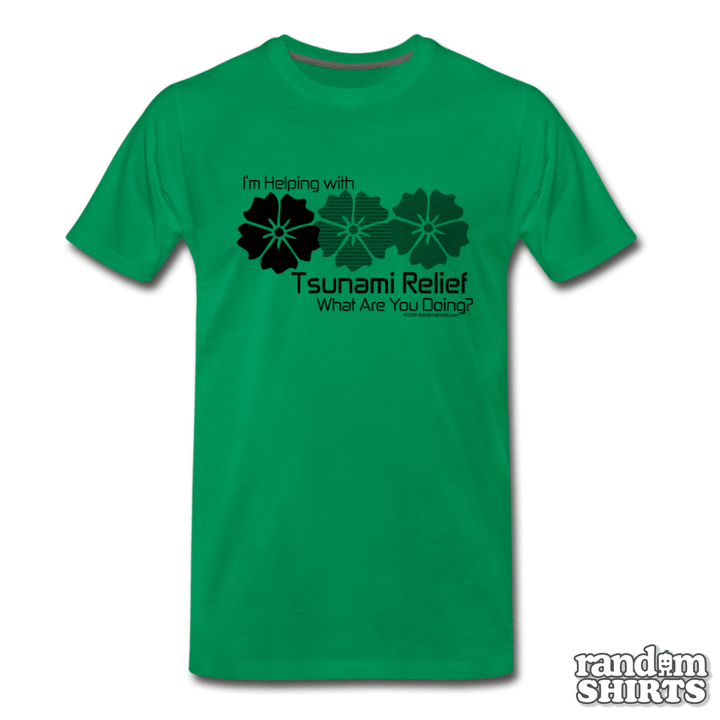 Tsunami Relief - What are you doing? - RandomShirts.com