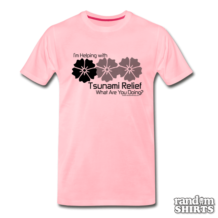 Tsunami Relief - What are you doing? - RandomShirts.com