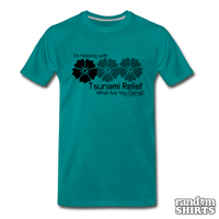 Load image into Gallery viewer, Tsunami Relief - What are you doing? - RandomShirts.com
