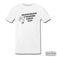 Load image into Gallery viewer, Whoever Believes in Telekinesis Raise My Hand! - RandomShirts.com
