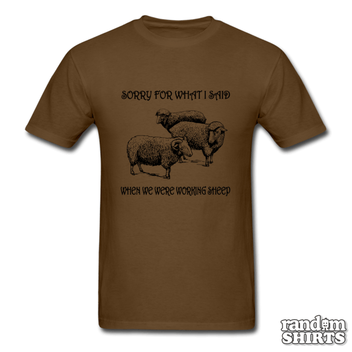 Working Sheep - RandomShirts.com